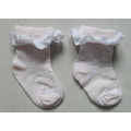 Babys 100 rutschfeste Baby-Spitzensocken aus Baumwolle mit losen Bündchen